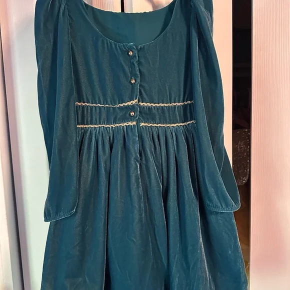 Janie and Jack Turquoise Dress - Picture 9 of 10